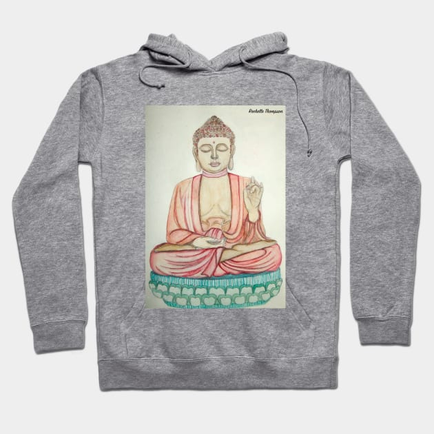 Buddha Hoodie by Rororocker